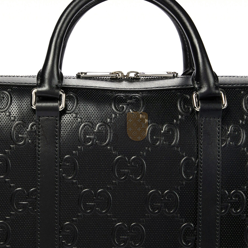GUCCI GG EMBOSSED BRIEFCASE 658573 1W3CN 1000 (40*29*6cm)